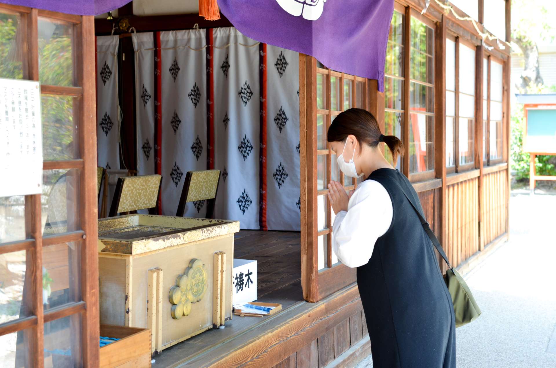 枚方市の片埜神社へ安産祈願してきました！